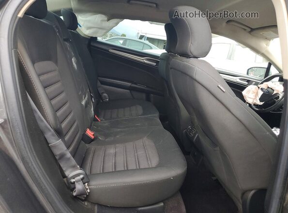 3FA6P0LU5HR164835 2017 FORD FUSION Charcoal Widok tylnych siedzeń