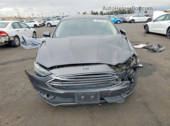 3FA6P0LU5HR164835 2017 FORD FUSION Charcoal Widok z przodu