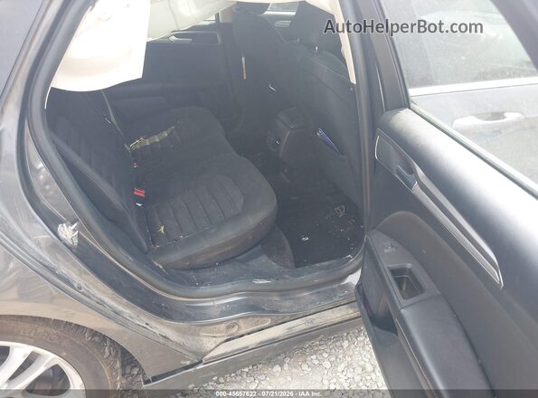 3FA6P0LU5JR102681 2018 FORD FUSION HYBRID Gray Widok naklejki z numerem VIN