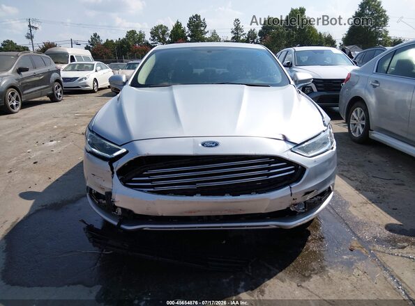 3FA6P0LU5JR119691 2018 FORD FUSION HYBRID Silver Vista del cuadro de instrumentos