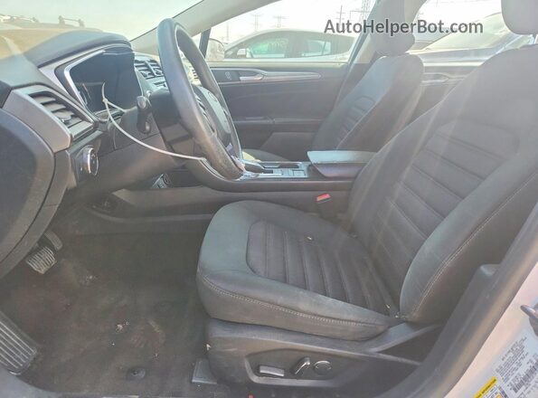 3FA6P0LU5JR139133 2018 FORD FUSION White წინა სალონის ხედი