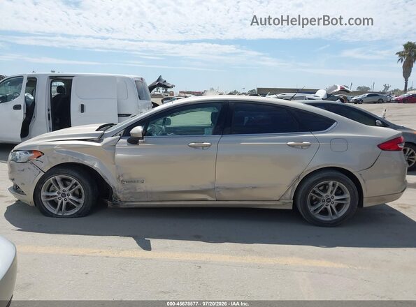 3FA6P0LU5JR146440 2018 FORD FUSION HYBRID Золотой Панорамный вид салона 360°
