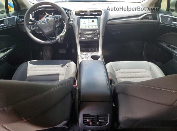 3FA6P0LU5JR158734 2018 FORD FUSION Silver Dashboard view