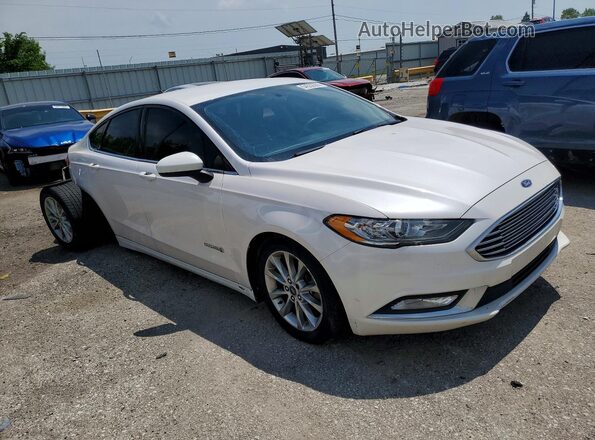 3FA6P0LU5JR185254 2018 FORD FUSION White Delantero derecho