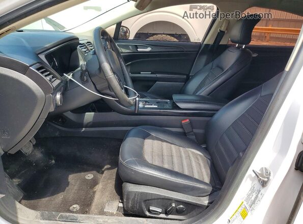 3FA6P0LU5JR185254 2018 FORD FUSION White Vista interior delantera