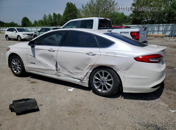 3FA6P0LU5JR185254 2018 FORD FUSION White Trasero izquierdo