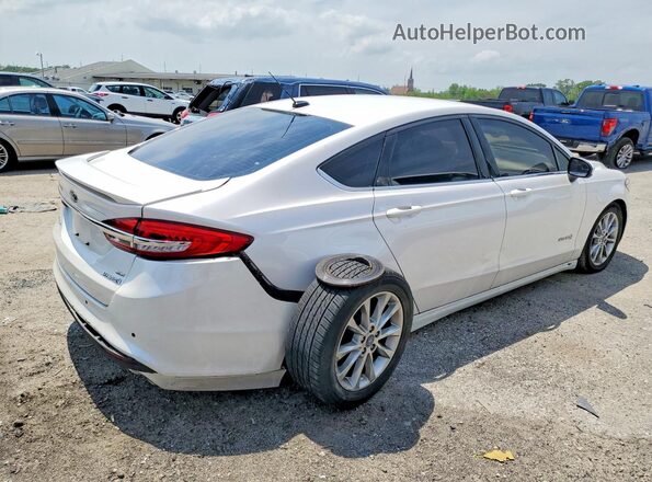 3FA6P0LU5JR185254 2018 FORD FUSION White Trasero derecho