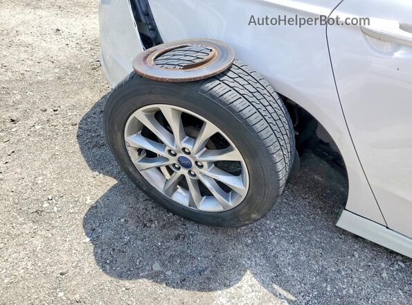 3FA6P0LU5JR185254 2018 FORD FUSION White Vista del compartimento del motor