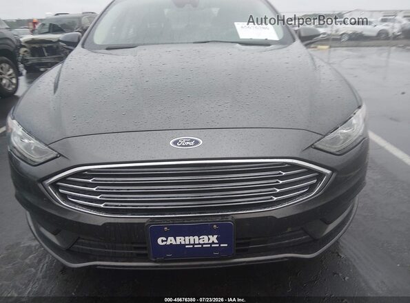 3FA6P0LU5JR208452 2018 FORD FUSION HYBRID Gray Widok wnętrza z tyłu