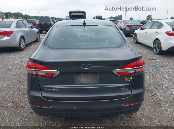3FA6P0LU5KR151199 2019 FORD FUSION HYBRID Gray 