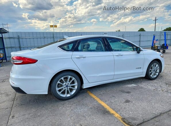 3FA6P0LU5KR188558 2019 FORD FUSION White Trasero derecho