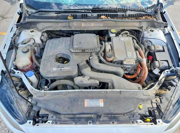 3FA6P0LU5KR188558 2019 FORD FUSION White Vista interior trasera