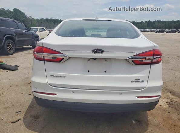 3FA6P0LU5KR211448 2019 FORD FUSION White უკანა ხედი