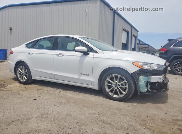 3FA6P0LU5KR211448 2019 FORD FUSION White წინა მარჯვენა