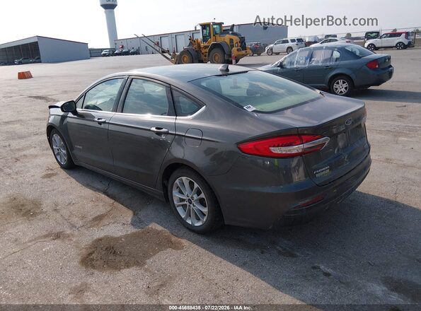 3FA6P0LU5KR242019 2019 FORD FUSION HYBRID Beige Tył lewy