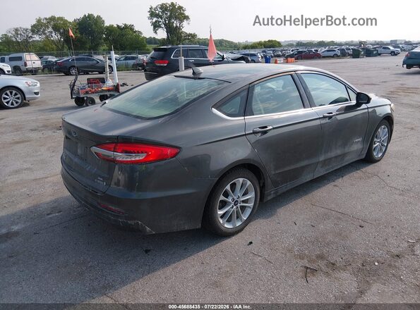 3FA6P0LU5KR242019 2019 FORD FUSION HYBRID Beige Tył prawy