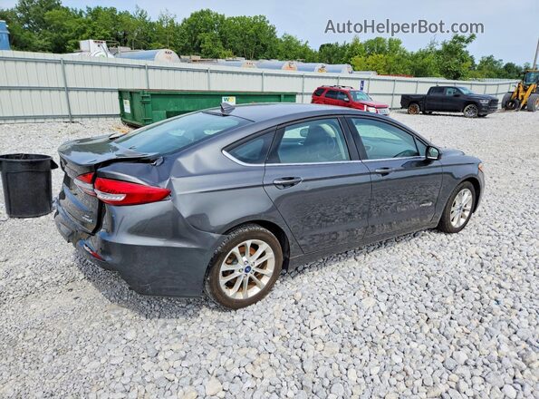 3FA6P0LU5KR254834 2019 FORD FUSION Серый Задняя правая четверть