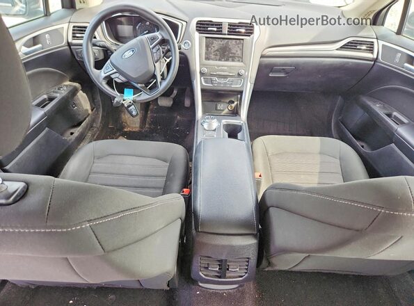 3FA6P0LU5KR254834 2019 FORD FUSION Серый Вид панели приборов