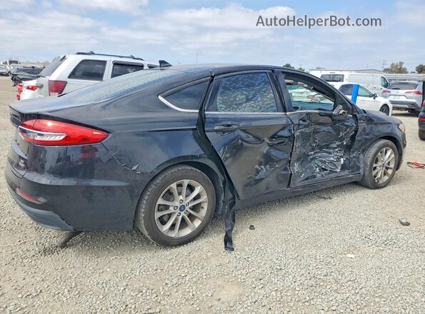 3FA6P0LU5LR149048 2020 FORD FUSION Black Trasero derecho