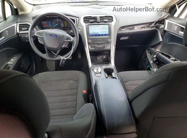 3FA6P0LU5LR149048 2020 FORD FUSION Black Vista del salpicadero