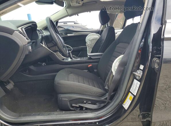 3FA6P0LU5LR149048 2020 FORD FUSION Black Vista interior delantera