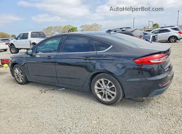 3FA6P0LU5LR149048 2020 FORD FUSION Black Trasero izquierdo