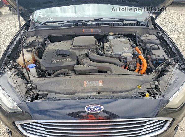 3FA6P0LU5LR149048 2020 FORD FUSION Black Vista interior trasera