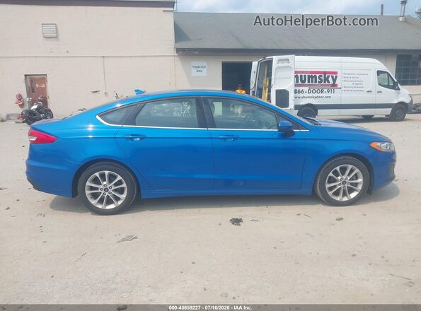 3FA6P0LU5LR196807 2020 FORD FUSION Blue 