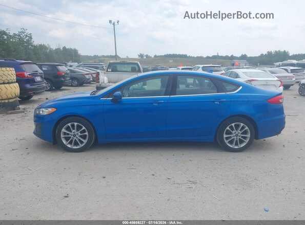 3FA6P0LU5LR196807 2020 FORD FUSION Blue 