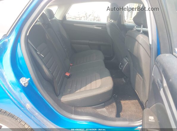 3FA6P0LU5LR196807 2020 FORD FUSION Blue Вид наклейки з VIN-кодом
