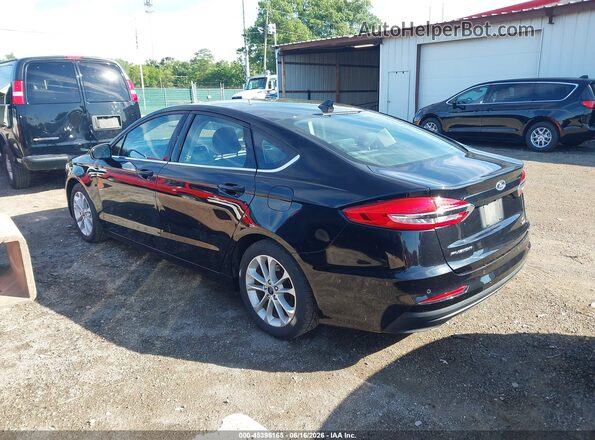 3FA6P0LU5LR196984 2020 FORD FUSION Black Rear left