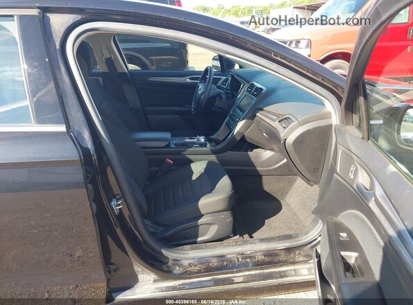 3FA6P0LU5LR196984 2020 FORD FUSION Black Front interior view