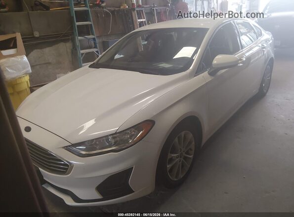 3FA6P0LU5LR200581 2020 FORD FUSION Белый Передняя левая четверть
