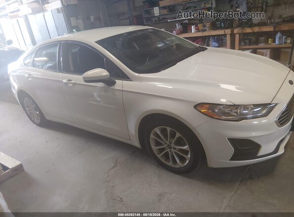 3FA6P0LU5LR200581 2020 FORD FUSION Белый Вид задней части салона