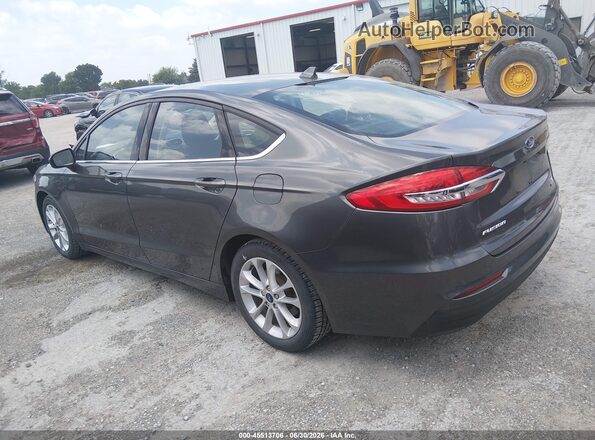 3FA6P0LU5LR263423 2020 FORD FUSION Gray Trasero izquierdo