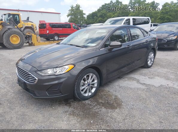3FA6P0LU5LR263423 2020 FORD FUSION Gray Vista tres cuartos delantera izquierda