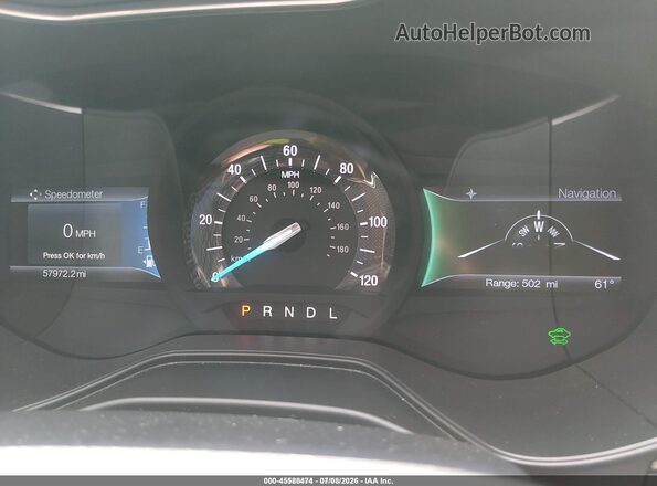 3FA6P0LU5LR263518 2020 FORD FUSION Серый Вид задних сидений