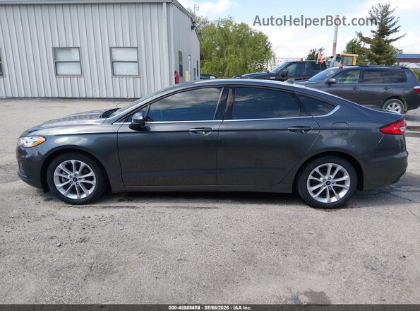 3FA6P0LU5LR263518 2020 FORD FUSION Серый 