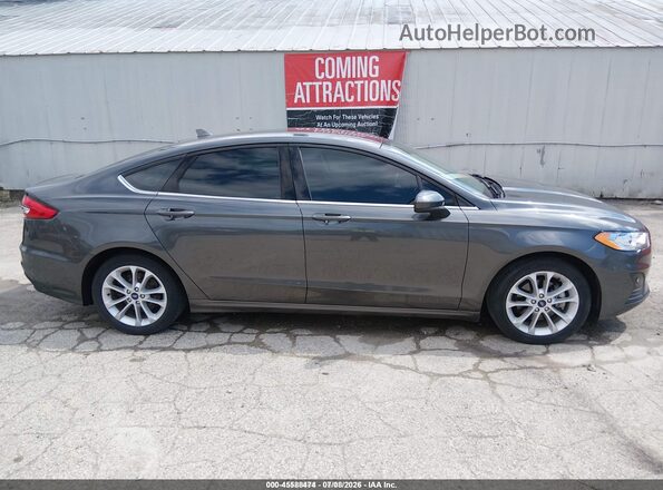 3FA6P0LU5LR263518 2020 FORD FUSION Серый 