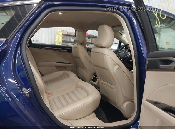 3FA6P0LU6GR290698 2016 FORD FUSION HYBRID Blue VIN sticker view