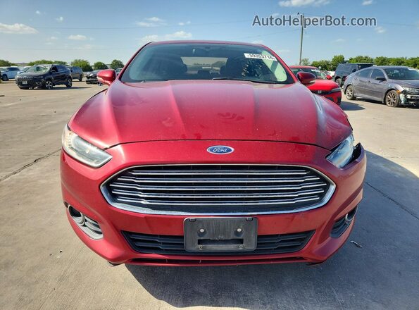 3FA6P0LU6GR304549 2016 FORD FUSION Red Vista frontal
