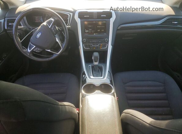 3FA6P0LU6GR315311 2016 FORD FUSION Gray Вид панелі приладів