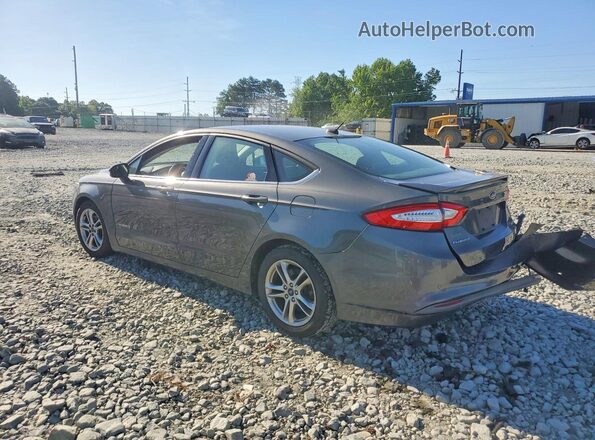 3FA6P0LU6GR315311 2016 FORD FUSION Gray Задня ліва чверть
