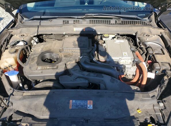 3FA6P0LU6GR315311 2016 FORD FUSION Gray Вид задньої частини салону
