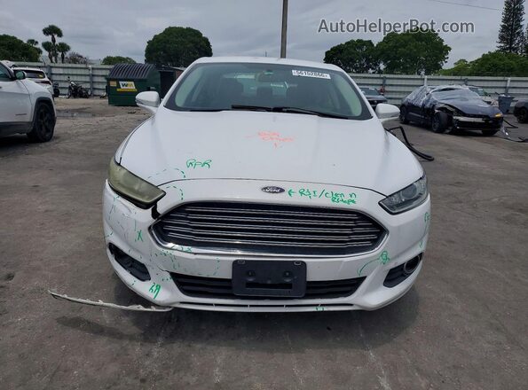 3FA6P0LU6GR341956 2016 FORD FUSION Белый Вид спереди