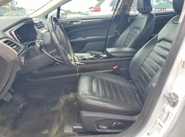 3FA6P0LU6GR341956 2016 FORD FUSION Белый Вид салона спереди