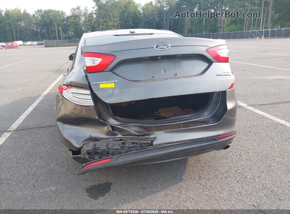 3FA6P0LU6GR368574 2016 FORD FUSION HYBRID Gray Դիմացի տեսք