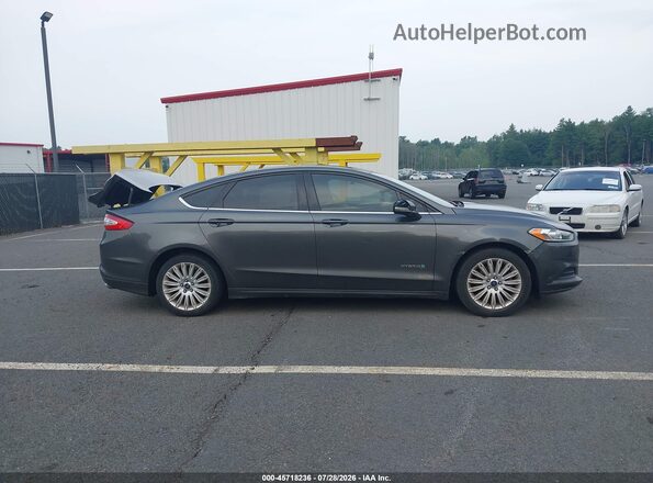 3FA6P0LU6GR368574 2016 FORD FUSION HYBRID Gray Սարքավորումների վահանակի տեսք