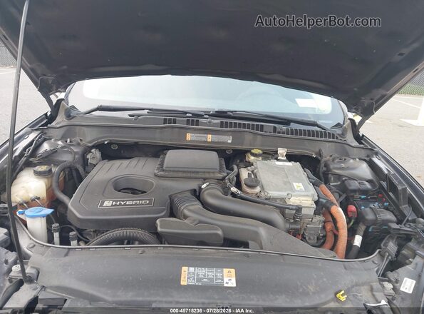 3FA6P0LU6GR368574 2016 FORD FUSION HYBRID Gray Հետևի տեսք