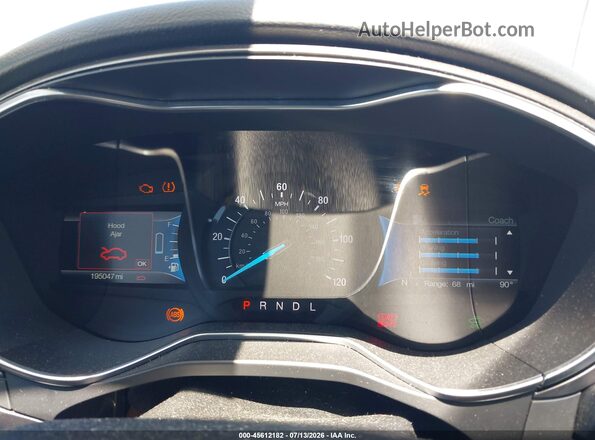 3FA6P0LU6HR165430 2017 FORD FUSION HYBRID Gray Rear seats view